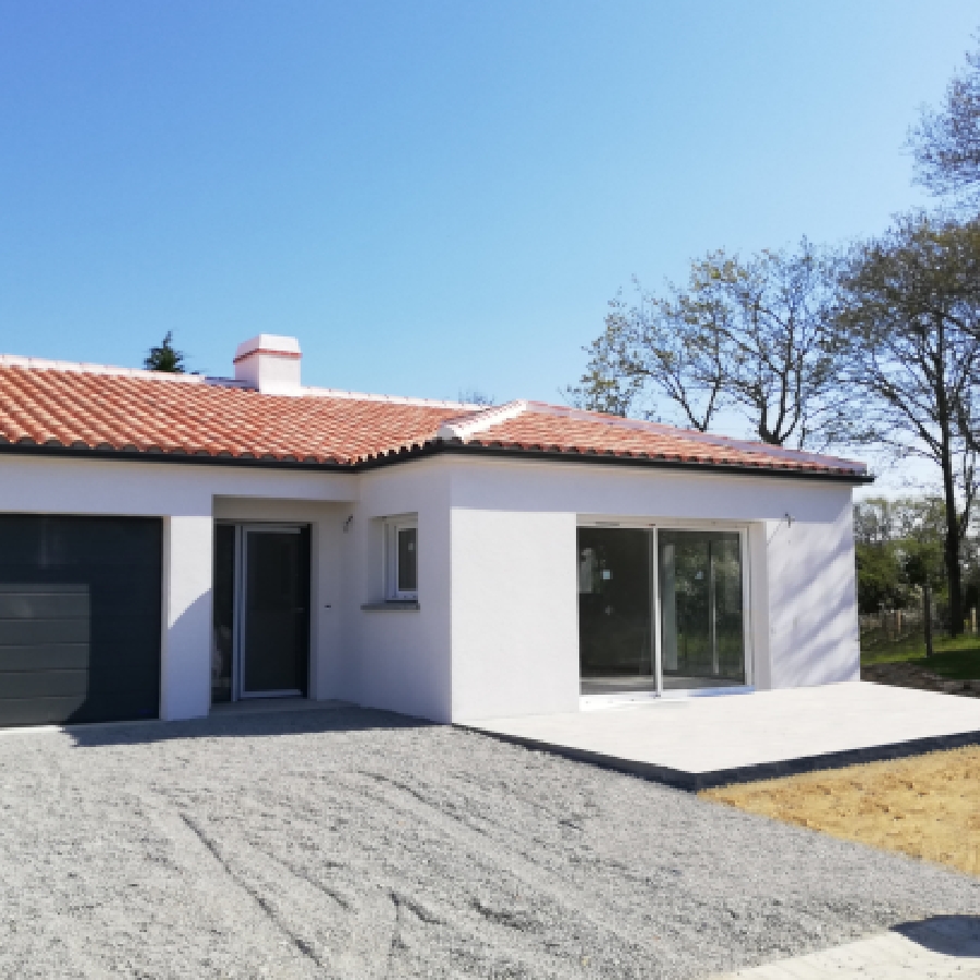 Exemples de réalisations de maisons individuelles en Vendée